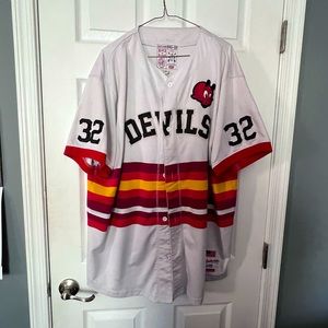 Hustle Gang Devils baseball jersey